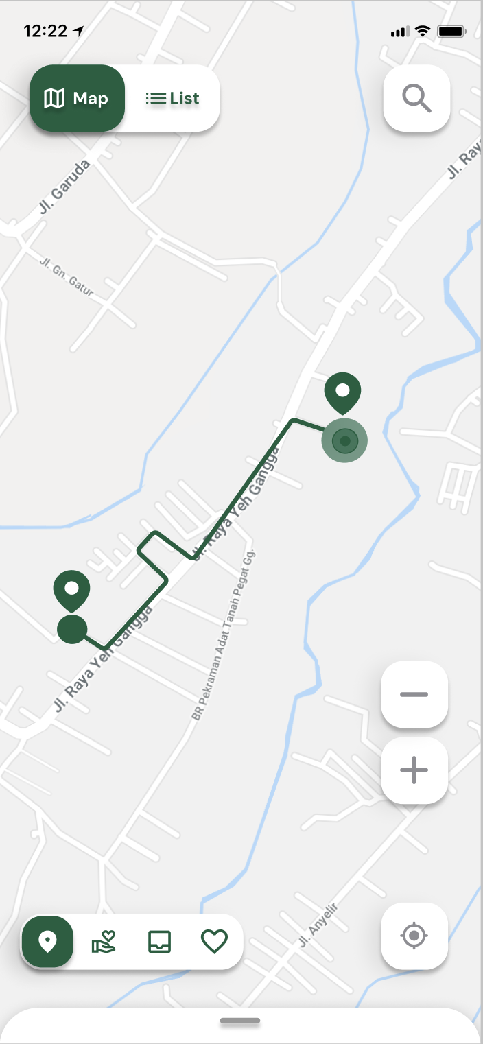 Greenably map view screenshot